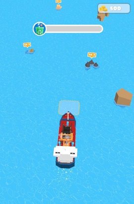 海上清洁船3D游戏游戏