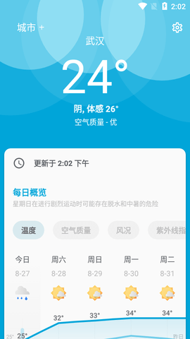 芒果天气（Mango Weather）APP