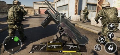 Critical Robot Gun Strike（机枪袭击)游戏