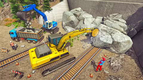 火车轨道搭建游戏游戏