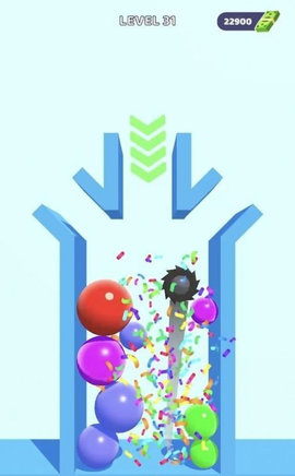 飞轮切气球游戏