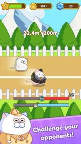 猫咪奔跑凯蒂冲刺游戏