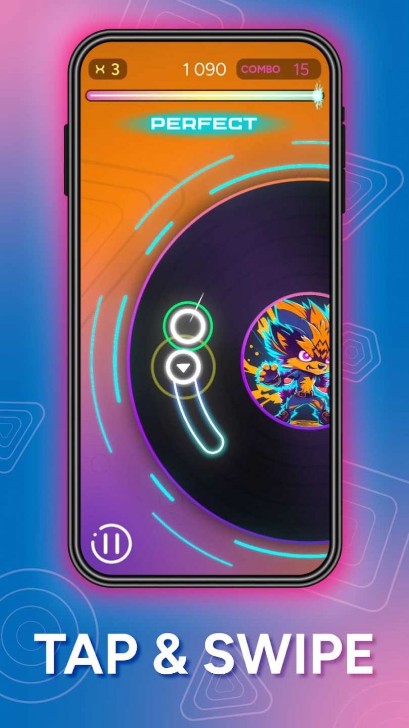 翻转唱片(ScratchNBeat)游戏