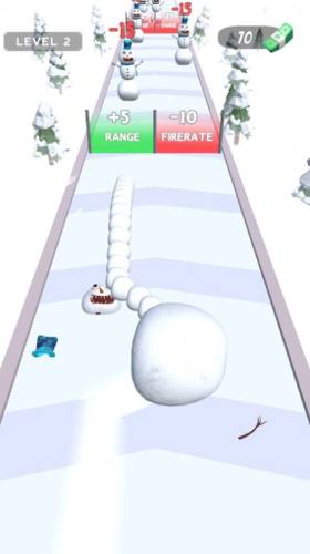 收集雪球跑官方版游戏