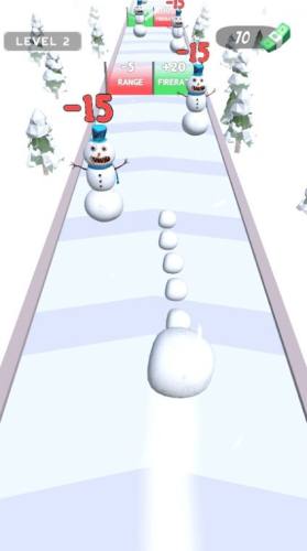 收集雪球跑官方版游戏
