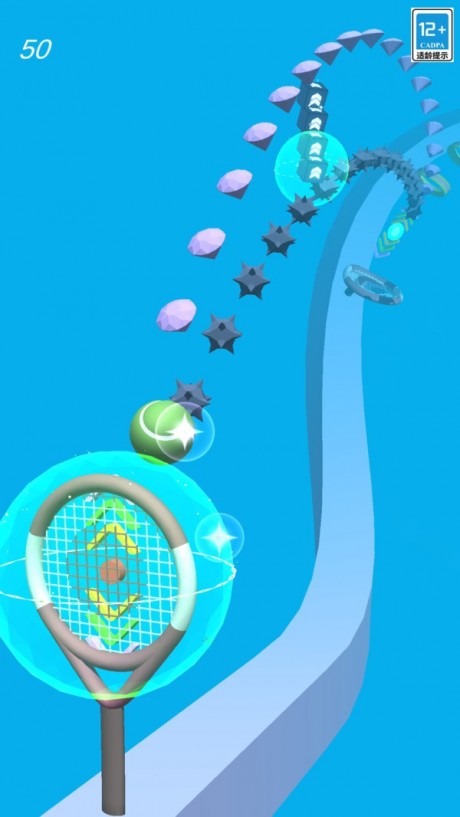 不羁的网球游戏