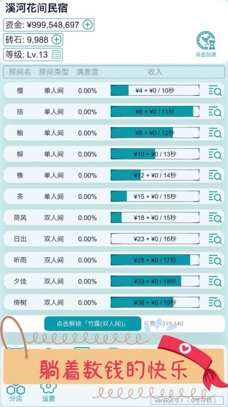 文字挂机民宿游戏游戏