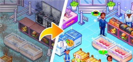 火爆超市经营游戏