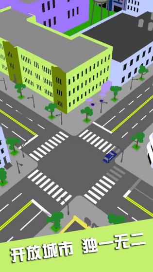 现代城市竞速赛游戏游戏