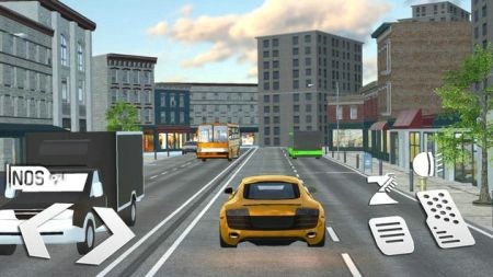 R8汽车公路交通赛车游戏游戏