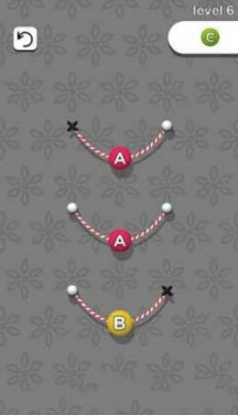 拴绳合并球游戏