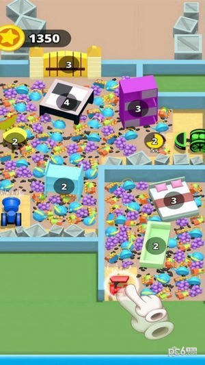 吸尘器合并大师3D游戏