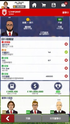 足球俱乐部经理游戏