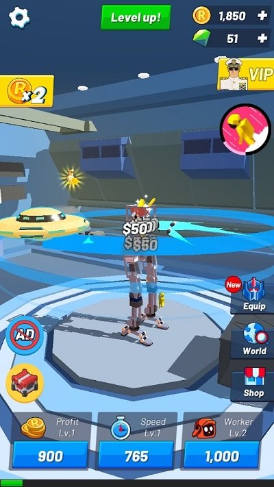 放置机器人大亨手机版游戏