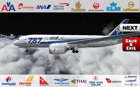 模拟飞行787游戏游戏