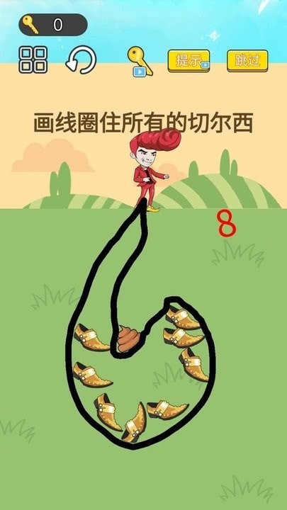 脑力风暴画线救援游戏游戏