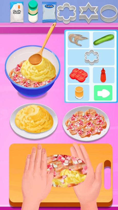 美味可乐饼制作游戏