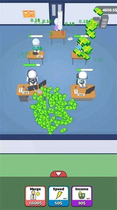 放置点击公司游戏