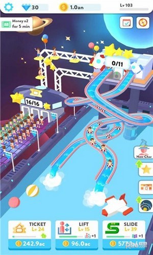 放置水滑梯游戏