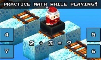 数学跳跃游戏