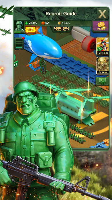 玩具兵大战游戏