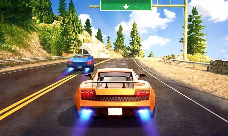街道赛车3d游戏游戏