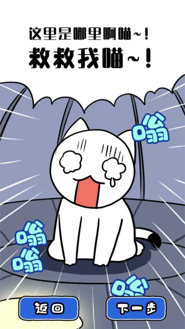白猫和神秘的宇宙船游戏游戏