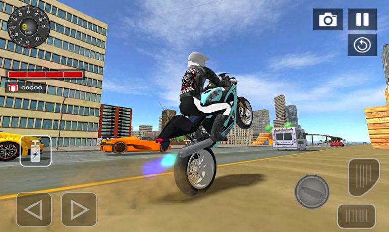 狂欢摩托赛游戏游戏