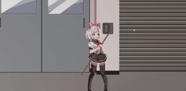 白毛少女大战僵尸游戏游戏