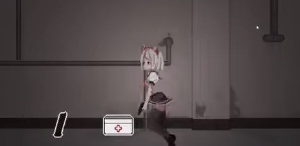 白毛少女大战僵尸游戏游戏