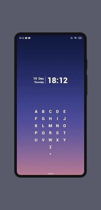字母索引桌面appAPP