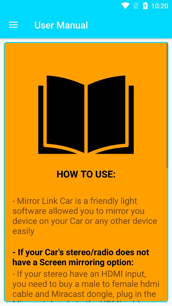 mirrorlink车载app华为APP