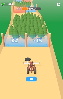 3D伐木车跑游戏