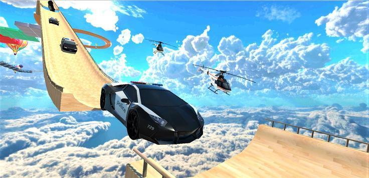 天空特技警车游戏