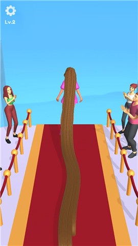 长发女孩酷跑游戏