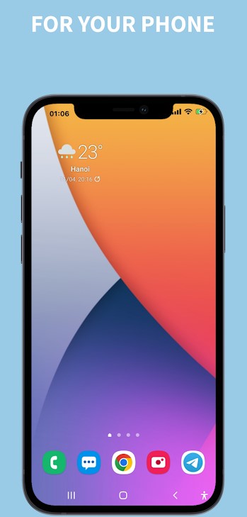 仿iOS状态栏APP