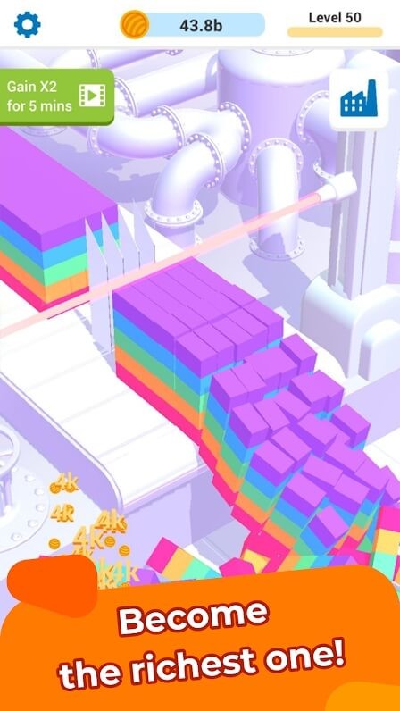 空闲骰子切片游戏游戏