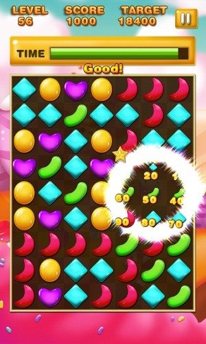 糖果连线爆破游戏