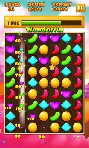 糖果连线爆破游戏