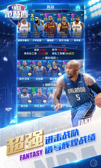 NBA范特西手游游戏