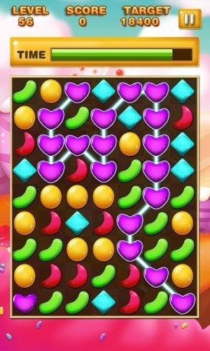 糖果连线爆破游戏