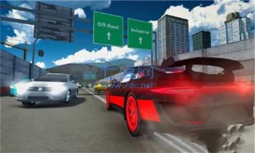 3D飞驰赛车手机版游戏