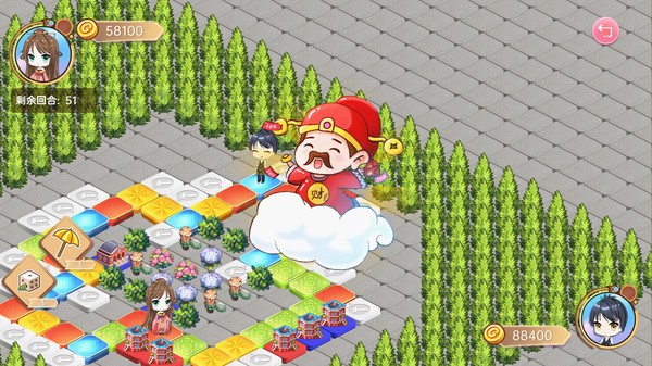大富翁少女游戏