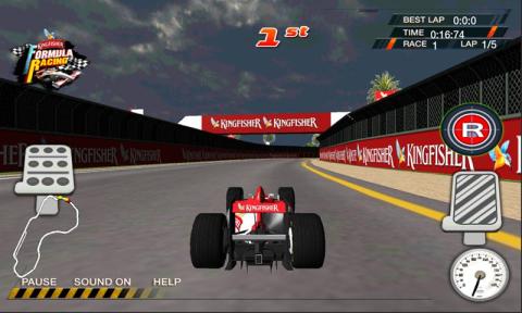 终极方程式赛车游戏