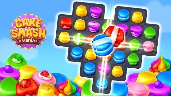 蛋糕粉碎消除app游戏