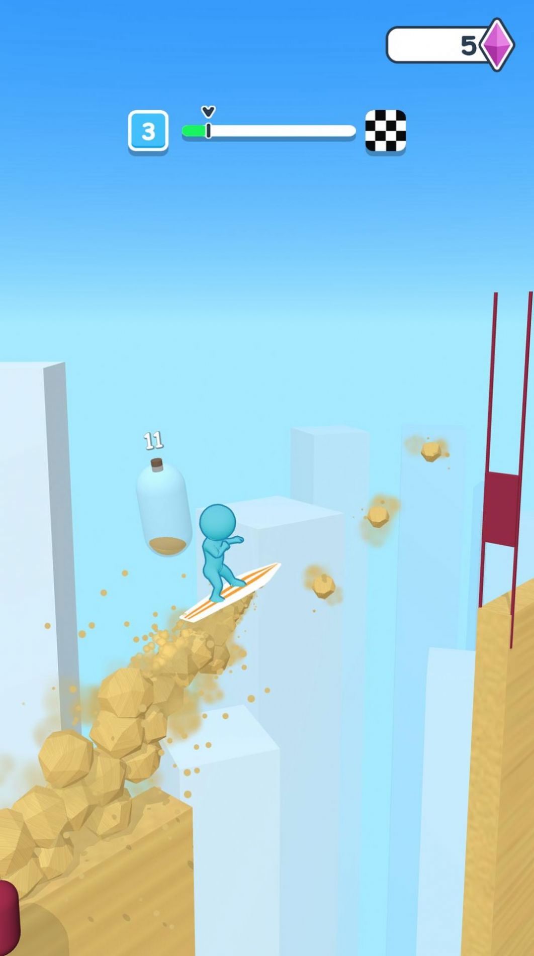 沙滩冲浪者3D游戏