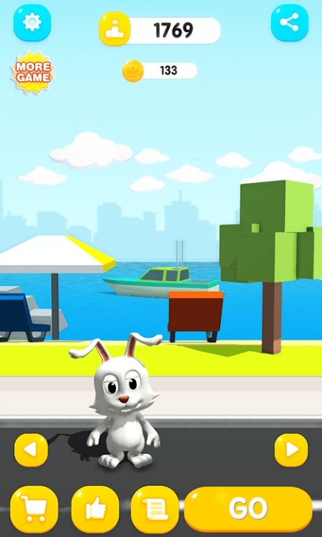 小鸡赛跑游戏