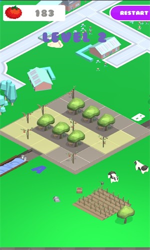 挖沟谜题游戏