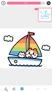 漫芽糖简笔画游戏