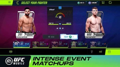ufc游戏app游戏